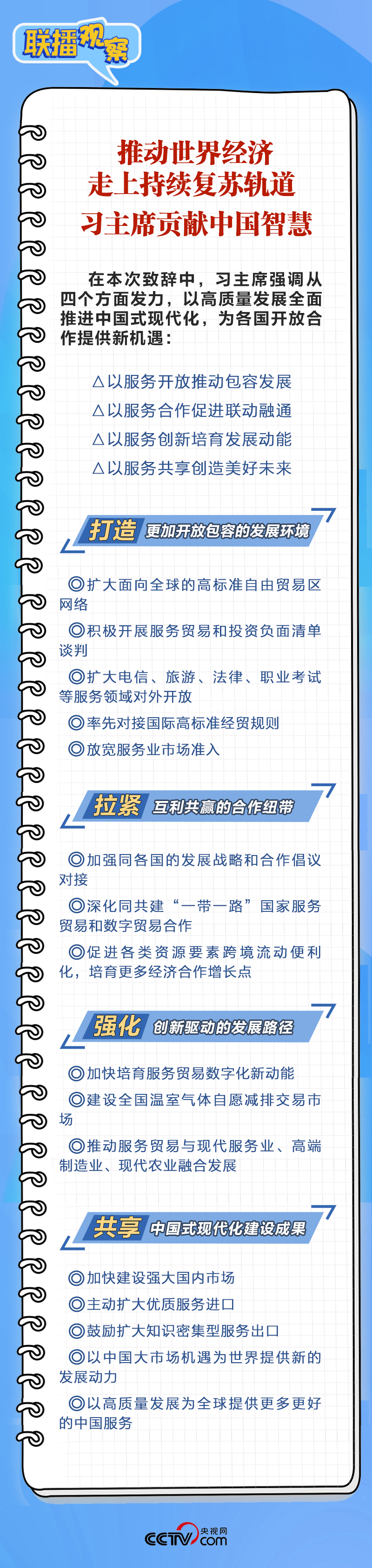 聯(lián)播觀察｜再釋擴大高水平開放信號 習(xí)近平宣布這些重要舉措