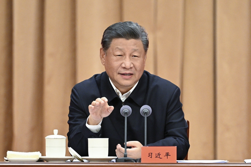 2024年10月29日，習(xí)近平在省部級(jí)主要領(lǐng)導(dǎo)干部學(xué)習(xí)貫徹黨的二十屆三中全會(huì)精神專(zhuān)題研討班開(kāi)班式上發(fā)表重要講話。